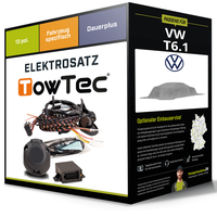 Elektrosatz 13-Pol Spezifisch für VW T6.1 10.2019-Jetzt NEU Towtec
