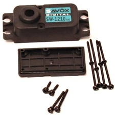 Savox SAV-CASE-SW1210SG - Top & Bottom Replacement Servo Case w/ 4 Screws - SAVS