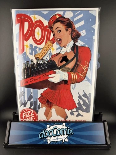 Pop Kill #3 Adam Hughes Risqué Variant NM (Ltd To 300)