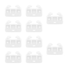 20Pcs Drawer Track Guides Plastic Drawer Guides Drawer Slides Replacement9934