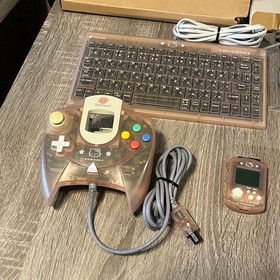 SEGA Dreamcast HELLO KITTY Pink Console retro game Sanrio kawaii