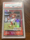 2020 Absolute Red Zone Spectrum Red Patrick Mahomes /100 PSA 10