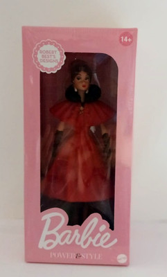 Barbie Power & Style Miniatur Figur RAVISHING IN ROUGE 2001 - 15 CM RBA