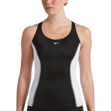 Nike Women's Color Surge Powerback Tankini Swimsuit 2 Piece Set Size Small