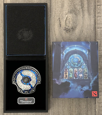 Dota 2 Aegis 2023 Collectors Medallion International TI12 CMD