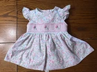 NWT The Beaufort Bonnet Company Smocked Mini Floral Addie Dress Size 0-6 Months