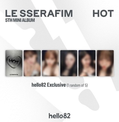 LE SSERAFIM] HOT / hello82 Exclusive Photocard POP-UP Chaewon | eBay