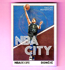 Luka Doncic 2019-20 Panini Hoops NBA City Silver Holo SP #30 B837