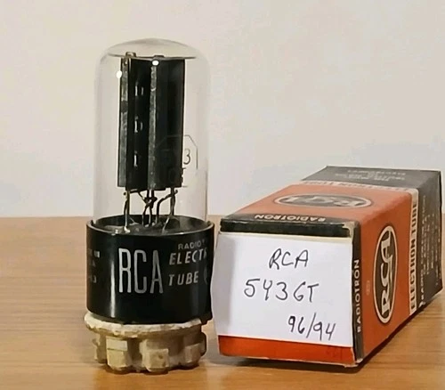 Vintage Tested Strong RCA 5Y3GT Amp Radio Amplifier Vacuum Tube