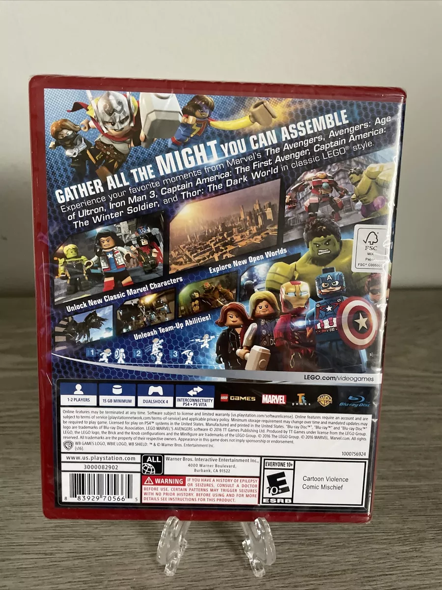 LEGO Marvel Avengers, Warner Bros, PlayStation 4 