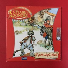 IL GATTO DAGLI STIVALI 1 CD Audio FIABE SONORE Ed. Fabbri (2007) Perrault NUOVO