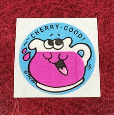 Vintage Trend Matte Scratch And Sniff Sticker Read Item Description For Shipping