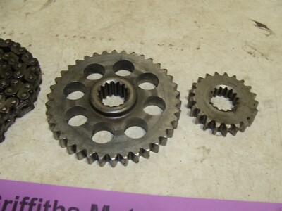 1979 KAWASAKI Drifter 440 TA440B track drive chain gears sprocket