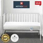MotherPlus Cot Bed Mattress - Quilted, Waterproof & Thick - 120x60cm & 140x70cm