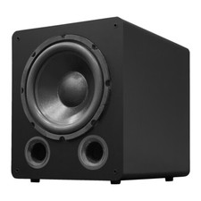 Osd 12" Powered Subwoofer 1200w W/ Twin Ports, Dsp, Ultra Deep Bass 18hz - Fs12