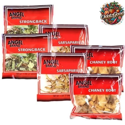 Strongback, Chaney Root, and Sarsaparilla Pack | Vitality & Wellness Support |
