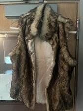 New-with-tags Cherokee Fur Vest - Brown - Girls Xl 14/16