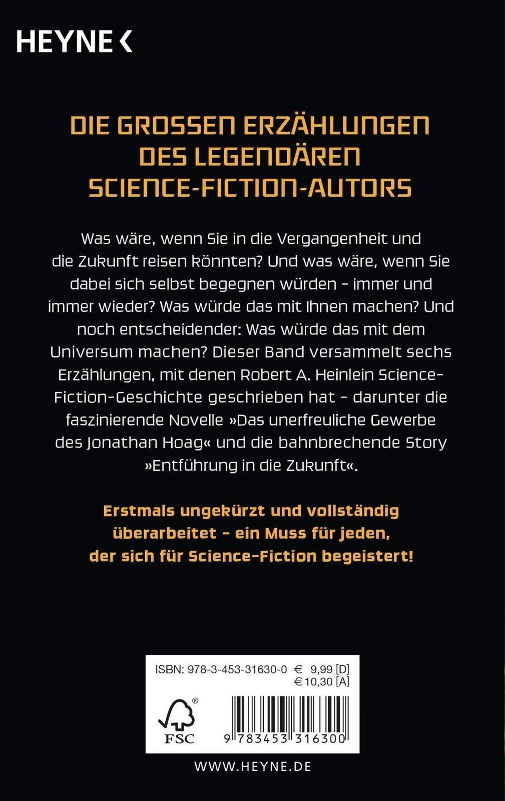 Thumbnail - Entführung In Die Zukunft | Erzählungen | Robert A. Heinlein | Deutsch
