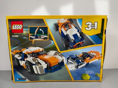 LEGO 31089 Sunset Track Racer Set 221 pcs Creator 3 in 1 Race Car