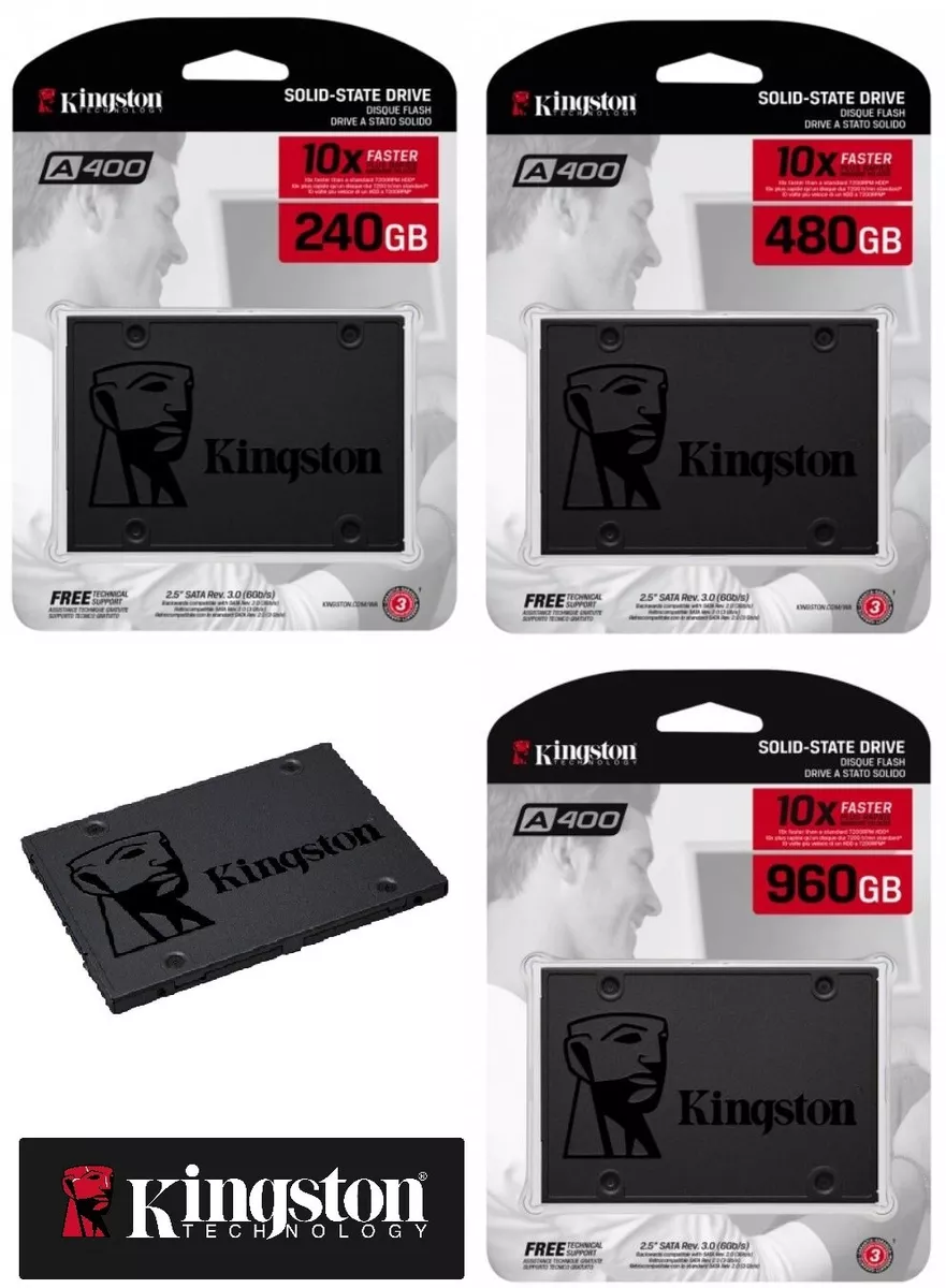 Kingston SSD A400 1TB 960GB 480GB 240GB SATA III 2.5 Solid State Drive PC  NEW