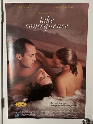 Vintage Lake Consequence Double Sided Movie poster original rolled