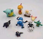 Mixed Lot Toy Plastic Pokemon Figurines Vintage / Modern  Pre-Owned
