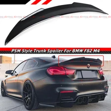 FOR 2015-2020 BMW F82 M4 PAINTED GLOSS BLACK V2 PSM STYLE TRUNK SPOILER WING