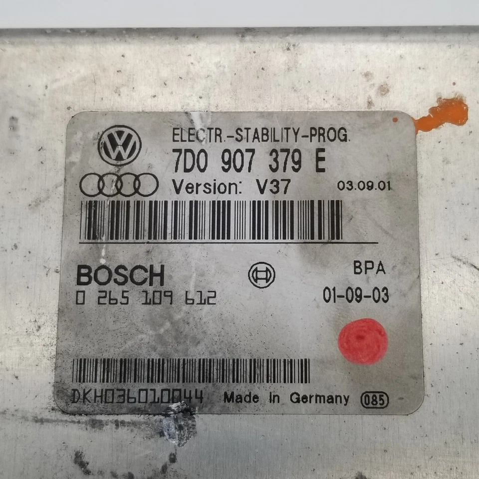 Módulo electrónico de control de estabilidad ABS Volkswagen Eurovan 2001 2002 2003 VW Foto 3 de 4