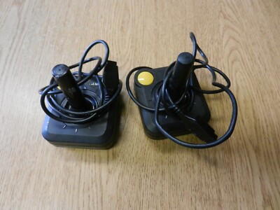 Lot 2 Atari Gemstik Joystick controllers For Atari 2600 Used
