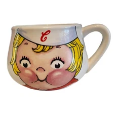 Vintage 1998 CAMPBELLS SOUP Mug Bowl Houston Harvest Dish Collectible Mug