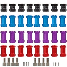 2set 15/20/25mm Extension Offset Wheel Hub Hex Drive Adaptor For 1/10 RC Crawler