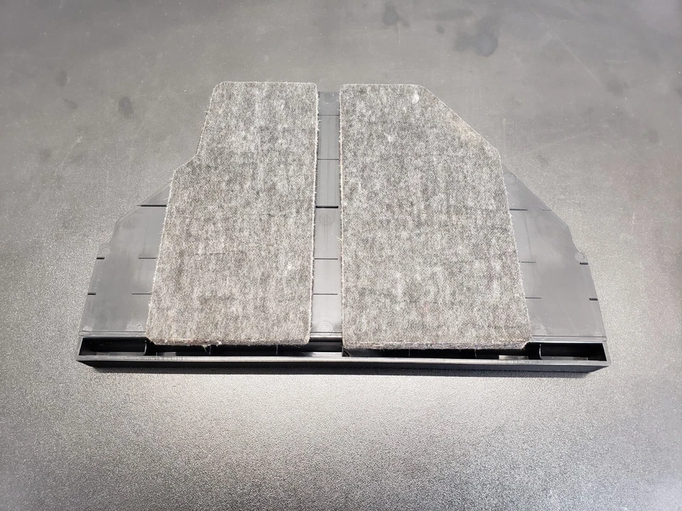 2002 - 2008 Audi A4 Quattro Navigation Compartment Mat Insert Base OEM 8E5862559 - Image 4 of 4