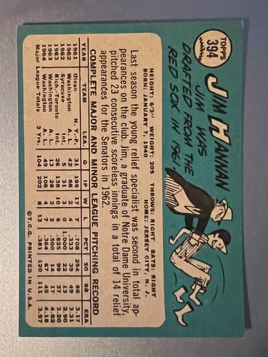 1965 Topps Baseball Singoli - Scegli la tua carta -- 371-598 -- numeri alti - Foto 51 di 357