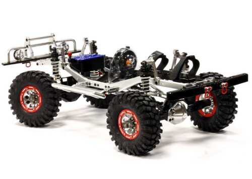 Precision-Crafted CNC Machined 1/10 Trail Roller 4WD Off-Road Scale Crawler ARTR - Picture 4 of 6