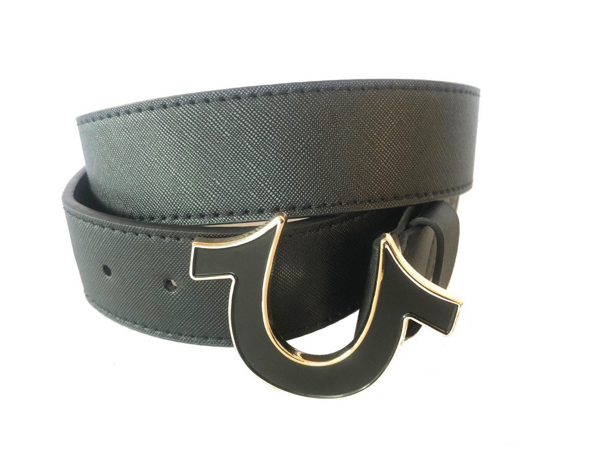 true religion ベルト True Religion Men's SAGE BELT Horseshoe Embossed logo TR
