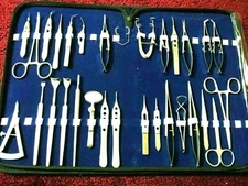 O.R GRADE BASIC OPHTHALMIC EYE MICRO SURGERY SURGICAL INSTRUMENTS SET KIT 30 PCs