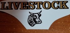 TONKA TRUCK 1955-57 LIVESTOCK SEMI VINYL PEEL AND STICK DECAL