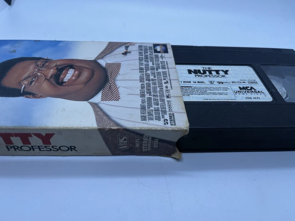 VHS Movie Lot 5 Nutty Professor Conspiracy Theory EDtv What Women Want Doolittle Foto 4 de 4