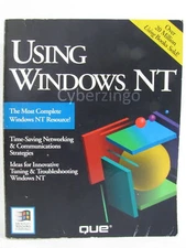 Using Windows NT Que Vintage 1993 PREOWNED