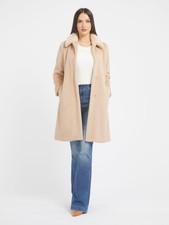 Guess Faux Fur Coat, Beige