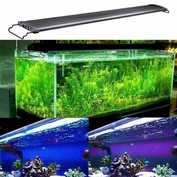KZKR Aquarium Hood Lighting Fish Tank Light 48 60 Inch Lamp for
