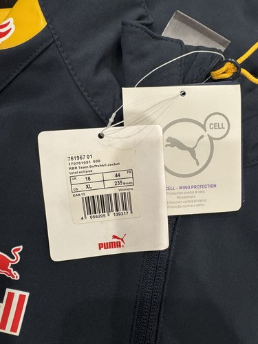 Puma Red Bull Jacket Women X Large Full Zip Pockets Formula One Racing Team - Picture 5 of 19