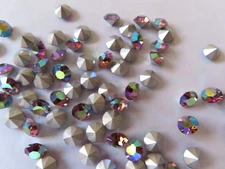 72 Swarovski Rhinestones 24ss Light Amethyst AB/foiled. #1100