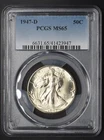 1947-D Walking Liberty Half Dollar PCGS MS65 - COINGIANTS -