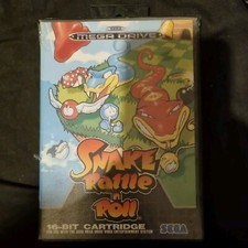 ebay® Auktion 356485147216 | Snake Rattle n Roll - Sega Mega Drive Action Platformer Videospiel OVP Thumbnail of ebay® auction 356485147216 | Snake Rattle n Roll - Sega Mega Drive Action Platformer Videospiel OVP