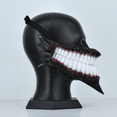 Cosplay DAN DA DAN Okarun Ken Takakura Face Mask Halloween Scary