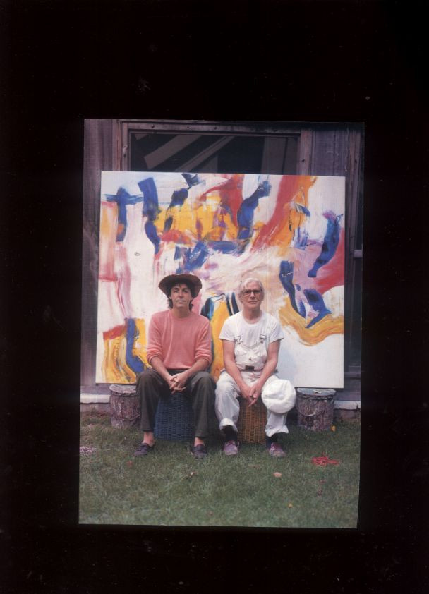 Linda Mccartney Photograph Postcard Paul Mccartney Andy Warhol