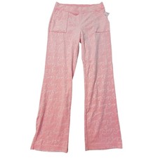 NWT Juicy Couture Flamingo Pink Sweatpants Y2K Size Medium