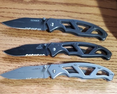 Gerber Paraframe I, Serrated Edge, Variety Of Colors