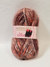 Fire Agate Moda Dea Yarn Gleam Nylon Kid Moha...